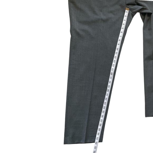 Lauren Ralph Lauren Men’s Dress Pants High Performance Wool Trousers Gray 40/32 - Picture 8 of 10